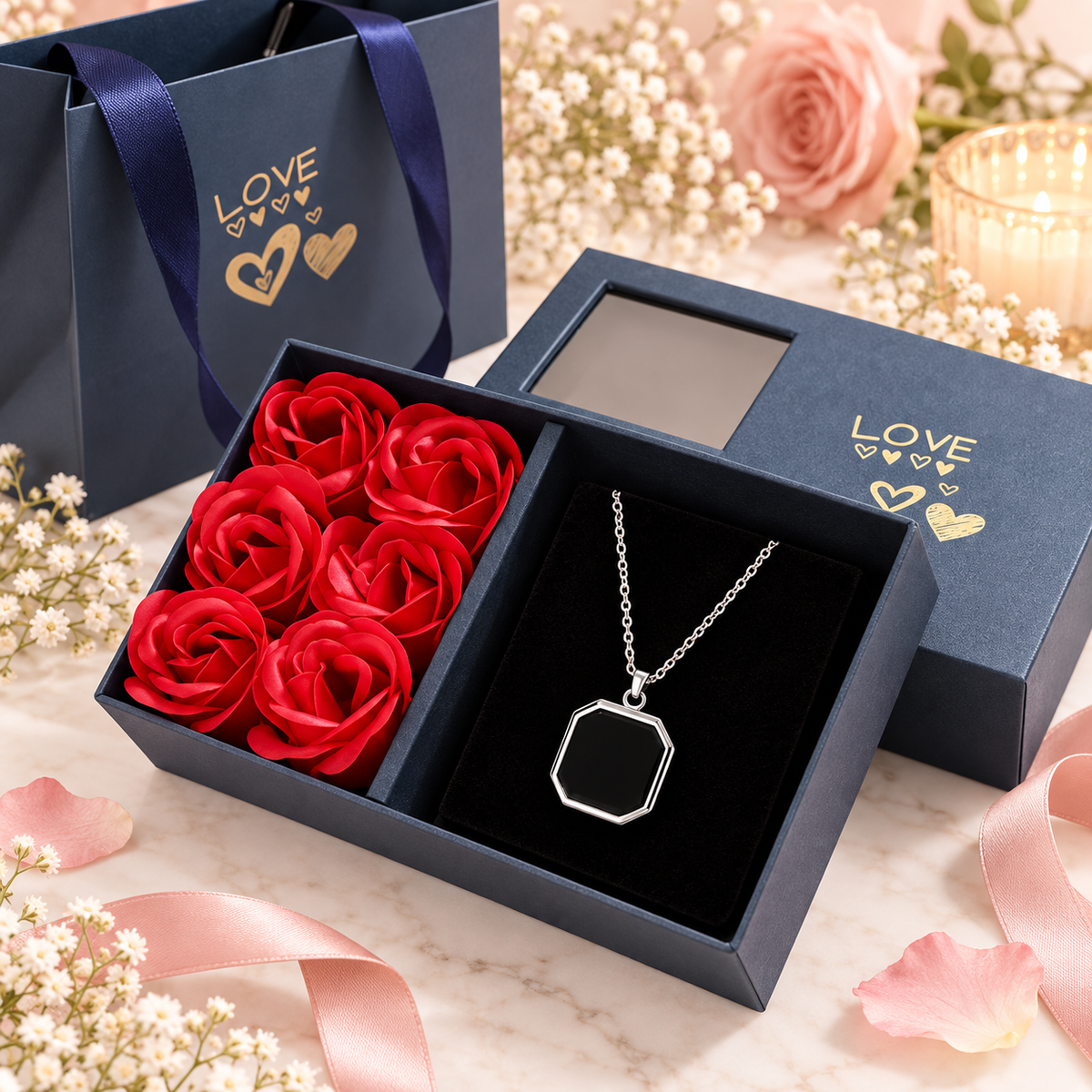 Magic Heat-Reveal Photo Necklace